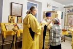 1 января, в Неделю 28-ю по Пятидесятнице, в канун дня памяти праведного Иоанна Кронштадтского, в Свято-Никольском храме п. Яр настоятелем иереем Валерием Дмитриевым были совершены вечерня и утреня.