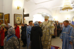 В канун праздника Покрова Пресвятой Владычицы нашей Богородицы и Приснодевы Марии в Спасо-Преображенском кафедральном соборе г. Глазова
