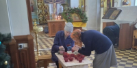 В преддверии Рождества Христова проведена уборка храма апостола Иоанна Богослова п. Игра - Глазовская Епархия