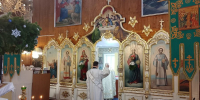 Навечерие Рождества Христова в Георгиевском храме г. Глазова - Глазовская Епархия