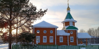 Праздник Рождества Христова в Крестовоздвиженском храме с. Сергино - Глазовская Епархия
