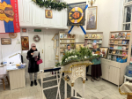 Традиционный Рождественский благодарственный молебен отслужен в Александровской церкви города Глазова