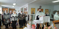 Крещенский сочельник в храмах Пророка Иоанна Предтечи с. Менил и Покрова Божией Матери с. Большая Пурга - Глазовская Епархия