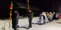 Накануне праздника Крещения Господня в храме Святой Троицы с. Юкаменское - Глазовская Епархия
