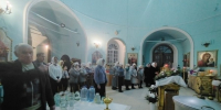 Праздник Крещения Господа Бога и Спаса нашего Иисуса Христа в храме Вознесения Господня с. Чутырь - Глазовская Епархия