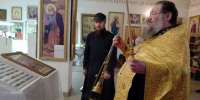 В канун Недели о мытаре и фарисее в храме Рождества Христова п. Кез - Глазовская Епархия