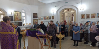 В храме Святой Троицы с. Юкаменское в Неделю 4-ю Великого поста - Глазовская Епархия