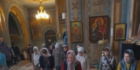 В храме Казанской иконы Божией Матери п. Балезино накануне Недели 4-й Великого поста - Глазовская Епархия