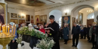 Празднование Благовещения Пресвятой Богородицы в храме Рождества Христова п. Кез - Глазовская Епархия