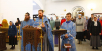 Великий вторник Страстной седмицы в Спасо-Преображенском кафедральном соборе г. Глазова - Глазовская Епархия