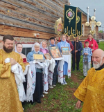 В Неделю 3-ю по Пятидесятнице, Всех святых, в земле Удмуртской просиявших, в малый престольный праздник, в храме Богоявления Господня с. Парзи