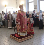 В день памяти Усекновения главы Пророка, Предтечи и Крестителя Господня Иоанна, епископ Глазовский и Игринский Виктор совершил Божественную литургию в Спасо-Преображенском кафедральном соборе г. Глазова