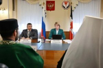 Епископ Глазовский и Игринский Виктор принял участие во встрече в Правительстве Удмуртской Республики
