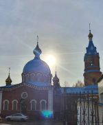 Епископ Глазовский и Игринский Виктор совершил Божественную литургию в Покровском храме с. Красногорское по случаю престольного праздника