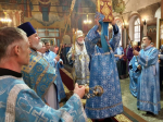 Епископ Глазовский и Игринский Виктор совершил Божественную литургию в Покровском храме с. Красногорское по случаю престольного праздника